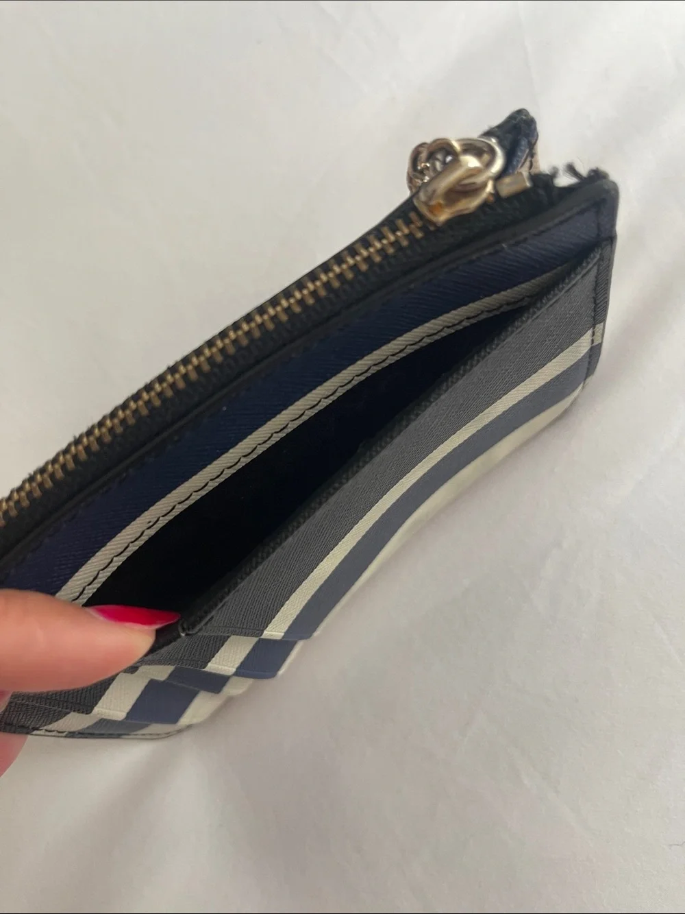 Kate Spade Striped Coin Purse
